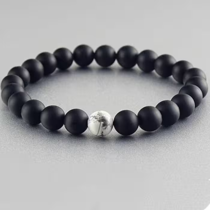 دستبند سنگ طبیعی کد 167