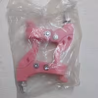 کت ترمز دوچرخه بچه گانه صورتی 