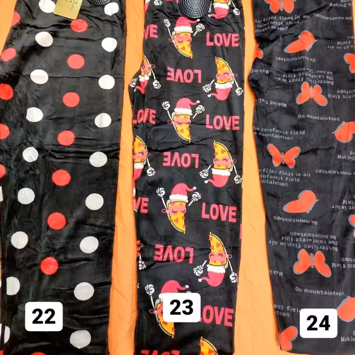 شلوار مخمل شماره  22 تا  30