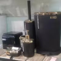 ست 6پارچه بتیس رنگ مشکی طلا(ارسال تیپاکس پس کرایه)