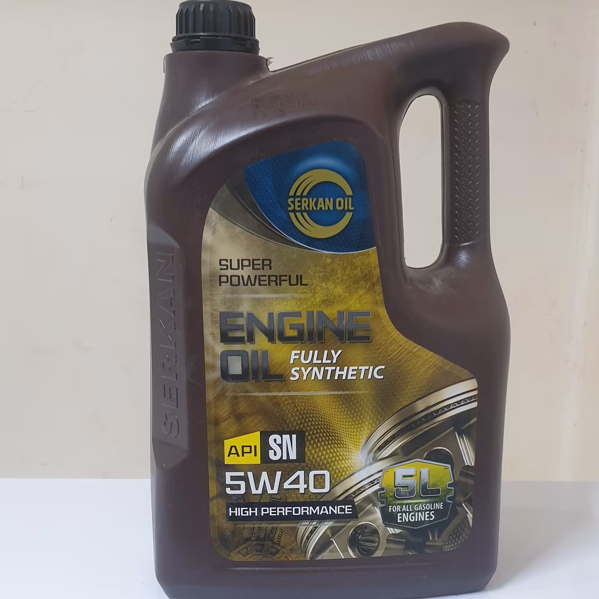 روغن موتور خودرو سرکان مدل 5W-40 SN حجم 5 لیتر

