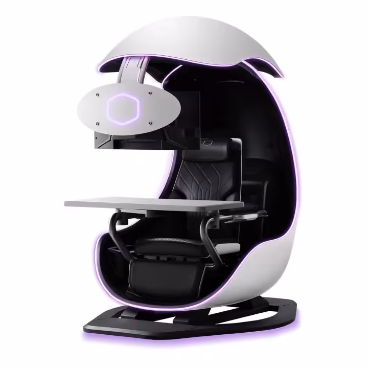 صندلی گیمینگ CoolerMaster ORB X White