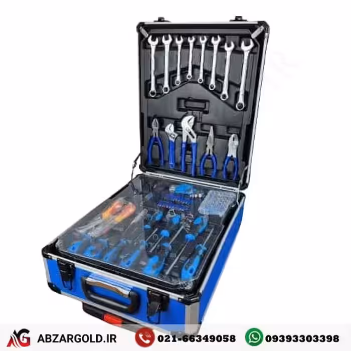 مجموعه جعبه بکس و ابزار 187 عددی چمدانی اینتیمکس