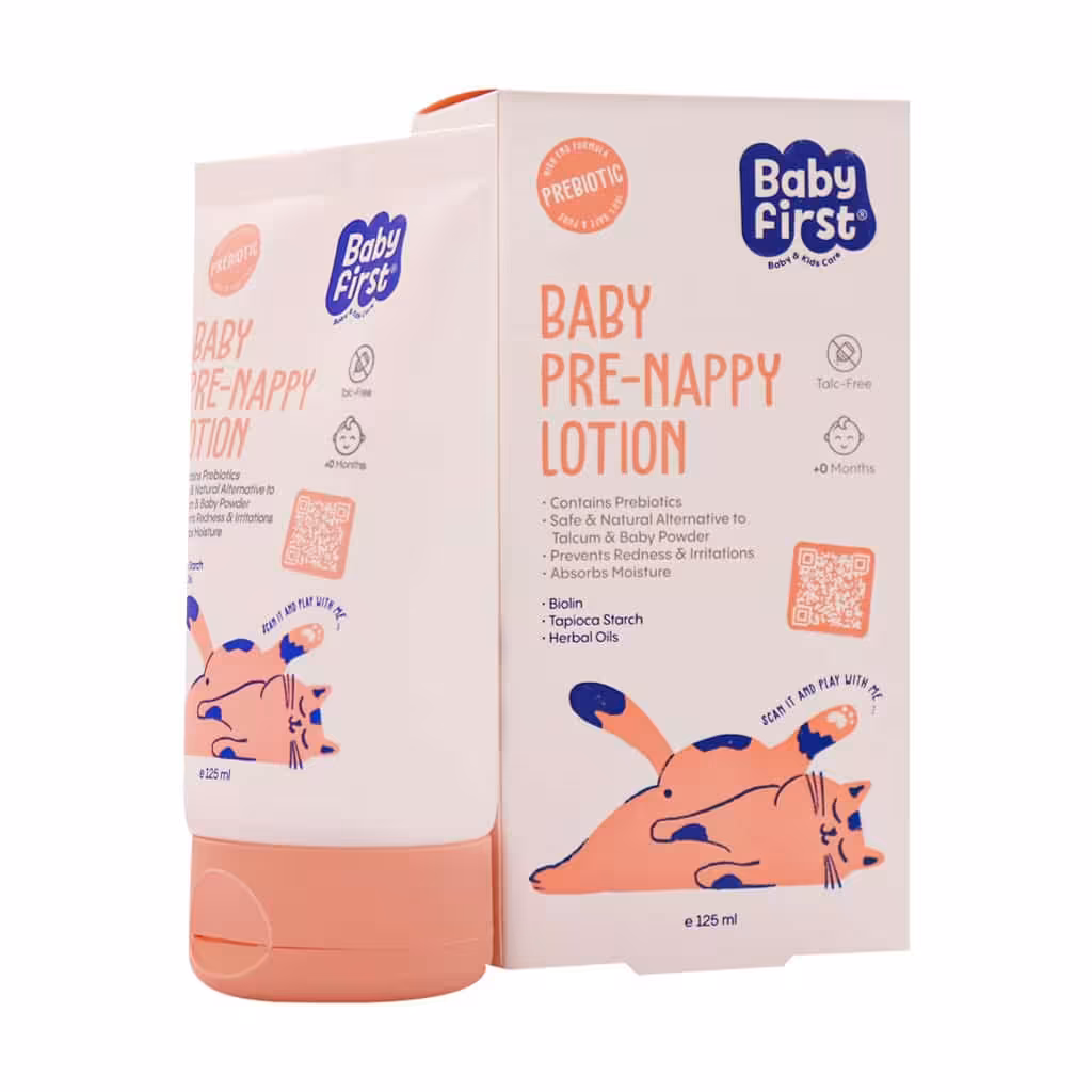 لوسیون محافظ پای کودک 125 میلی لیتر بیبی فرست Baby First