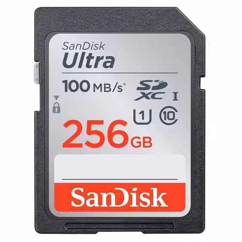 کارت حافظه سندیسک مدل SanDisk 256GB Ultra SDXC UHS-I 100MB/s