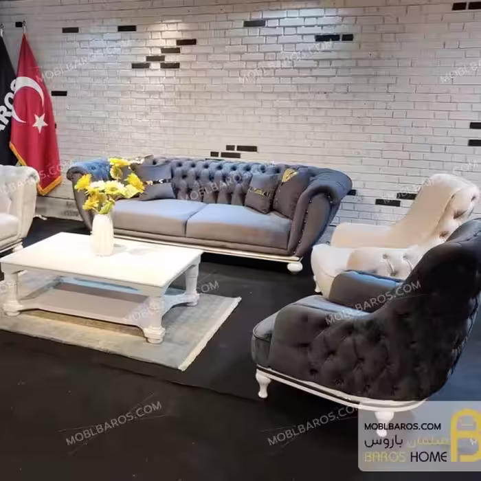 سرویس مبلمان راحتی مدرن نلسون (ارسال با باربری پس کرایه)