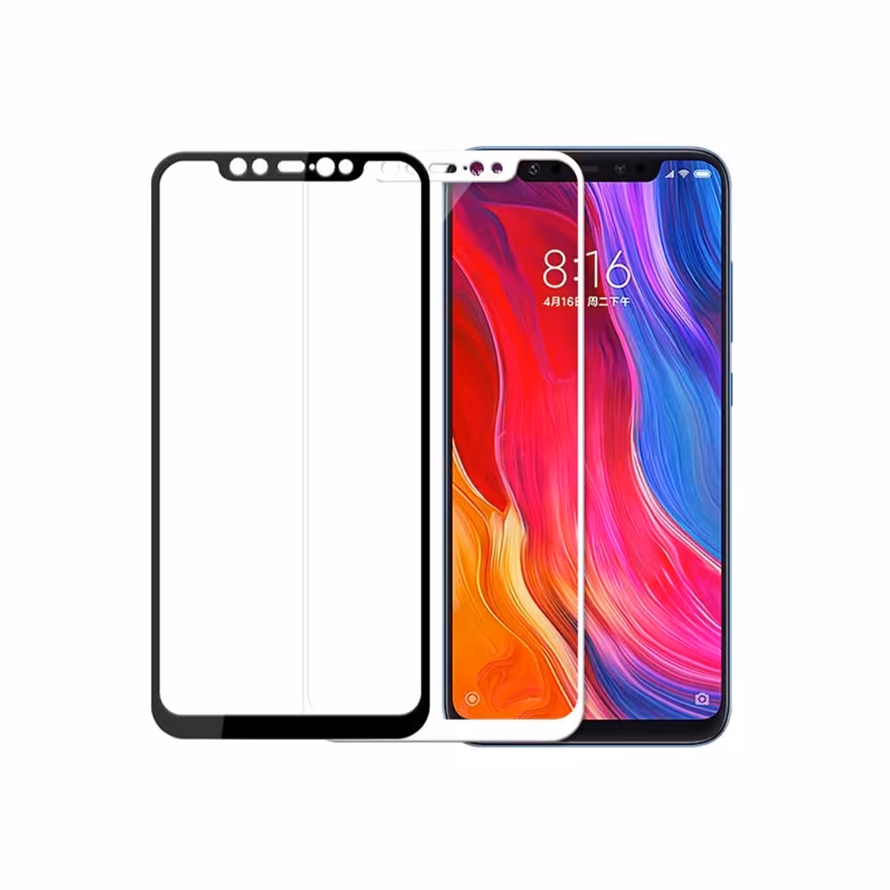 محافظ صفحه نمایش دور چسب گوشی Xiaomi Mi 8