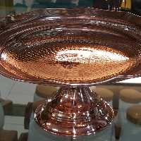شیرینی خوری پایه دار مسی فضلی 