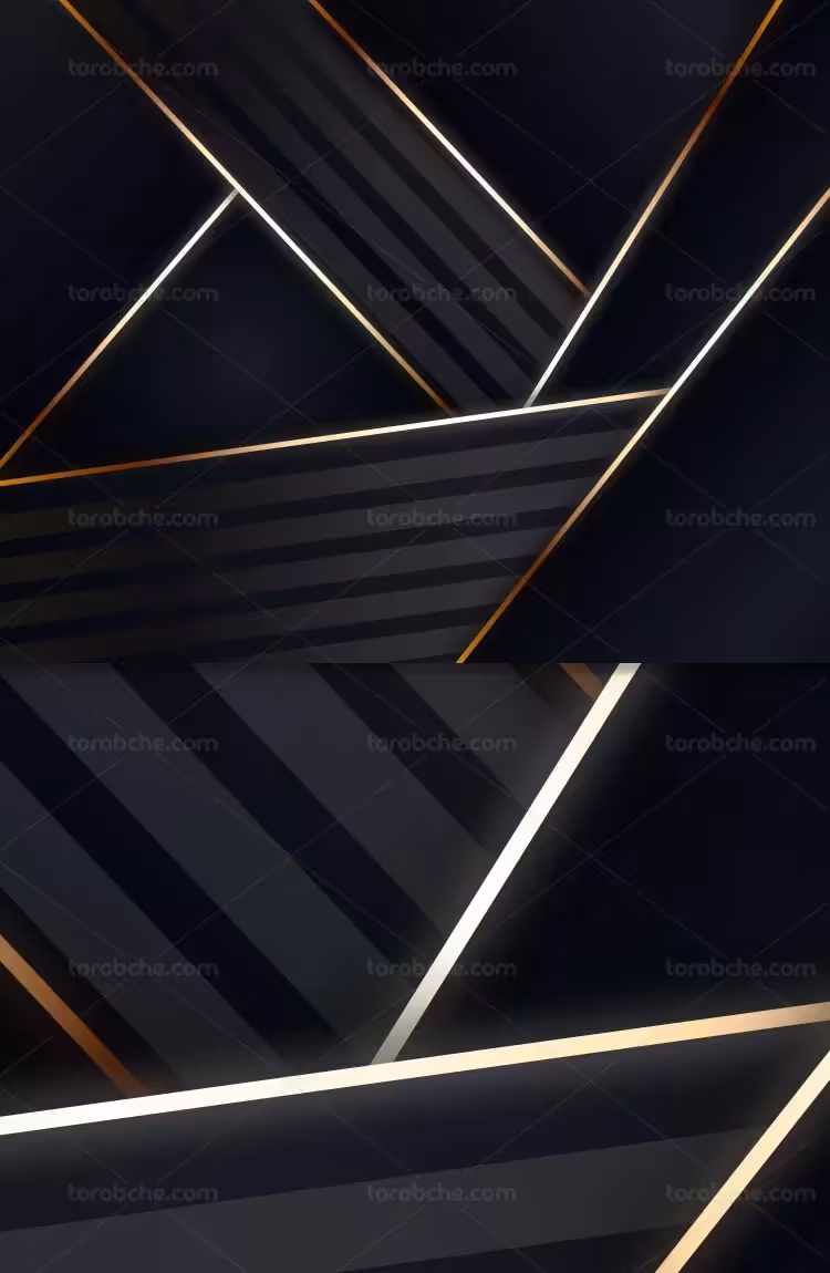 وکتور زمینه مشکی طلایی خلاقانه | گرافیک با طعم تربچه