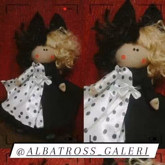 عروسک روسی دخترانه شخصیت  کروئلا   با لباس قابل تعویض  قد بیست و پنج سانتی متر