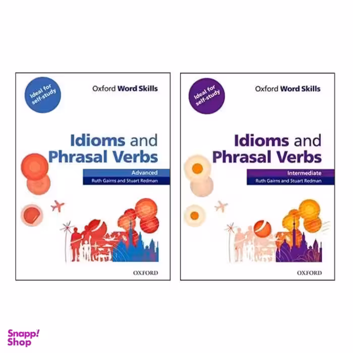 کتاب Idioms And Phrasal Verbs اثر Stuart Redman نشر آکسفورد 2 جلدی