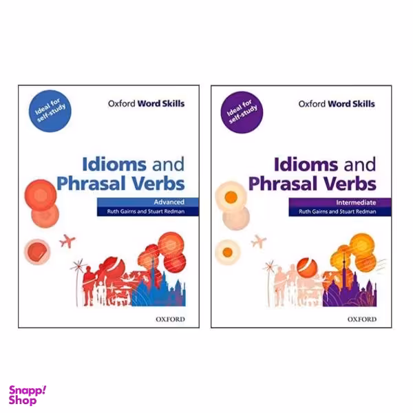 کتاب Idioms And Phrasal Verbs اثر Stuart Redman نشر آکسفورد 2 جلدی