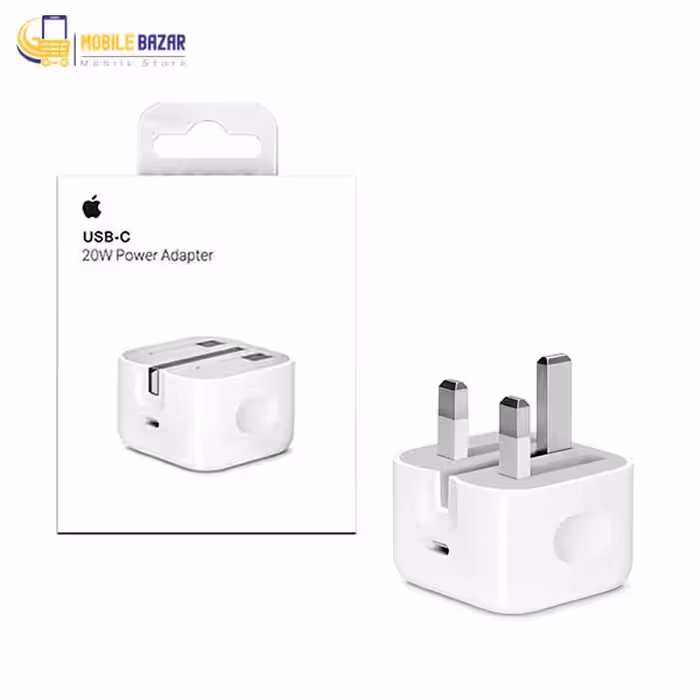 شارژر اصلی سه پین آیفون Apple 20W USB-CApple 20w Adapter