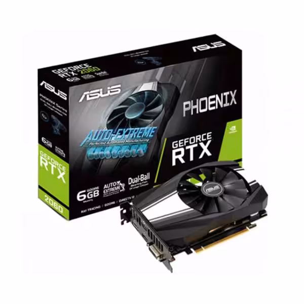 کارت گرافیک ایسوس مدل Phoenix GeForce PH-RTX2060-6G GDDR6