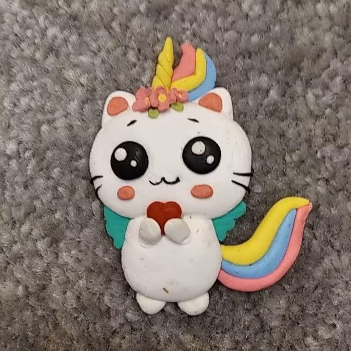 مگنت عروسک خمیری گربه