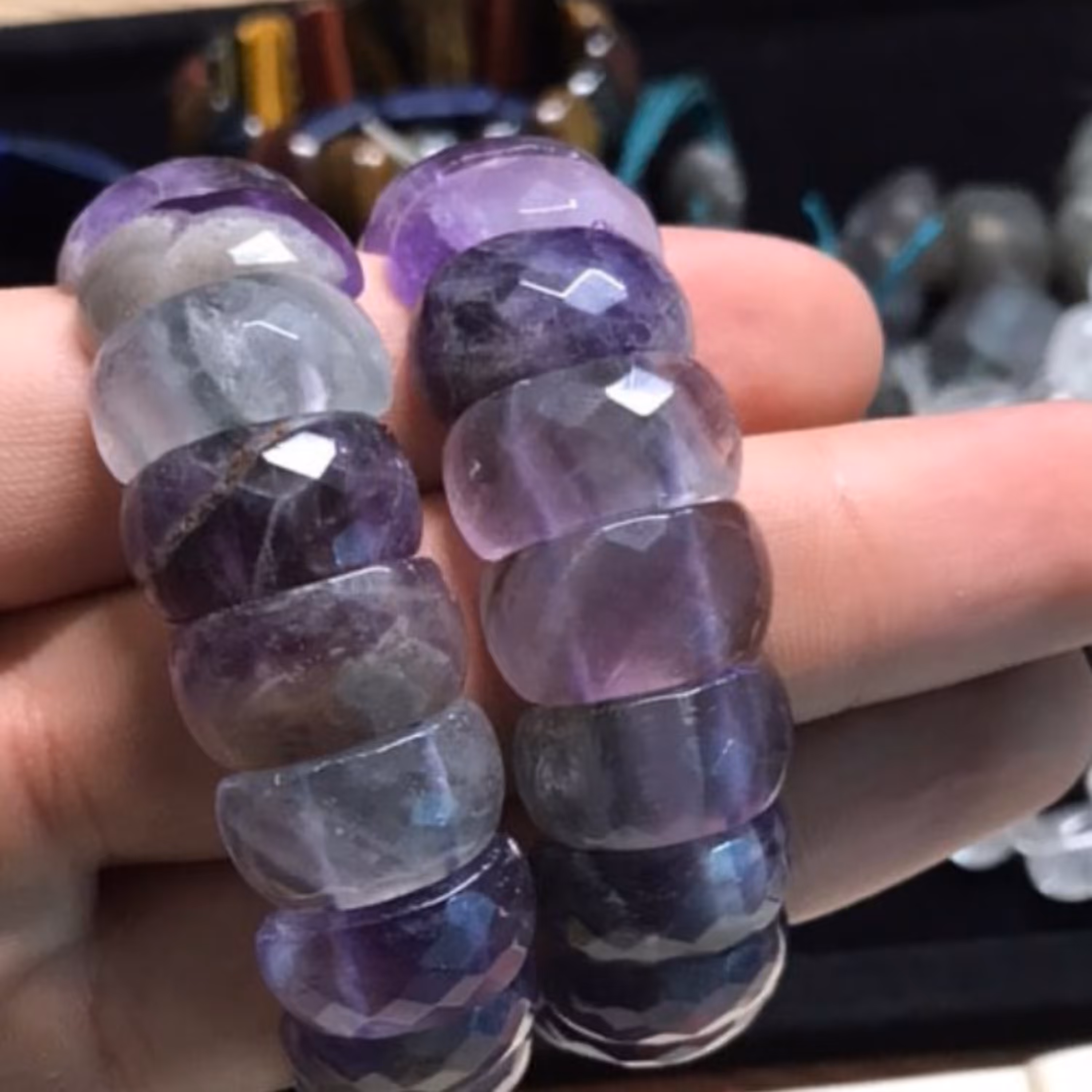 دست بند تمام سنگ امیتیست