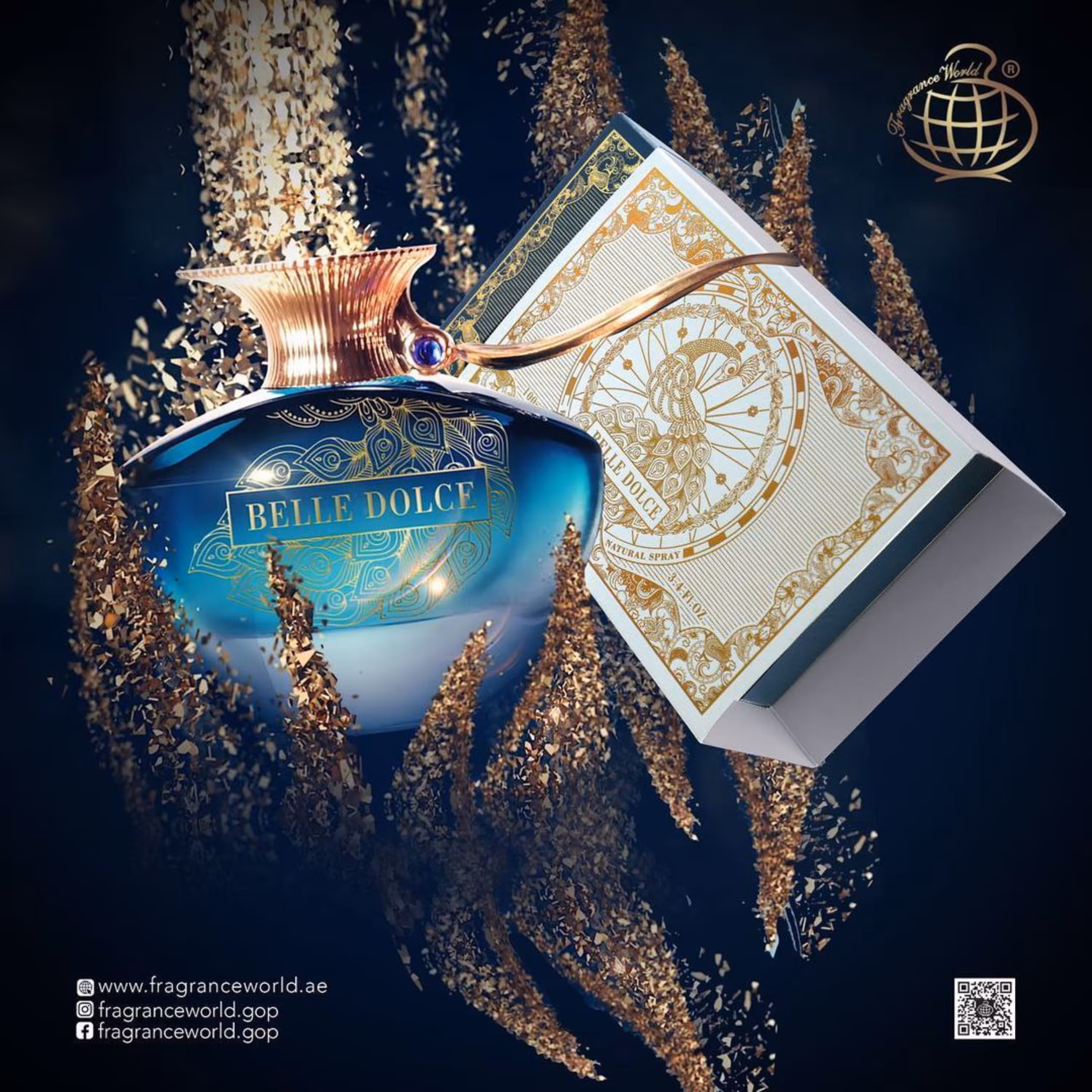 عطر ادکلن بلا دولچه فرگرانس ورد مشابه زرجف کورو( Belle Dolce Fragrance World)