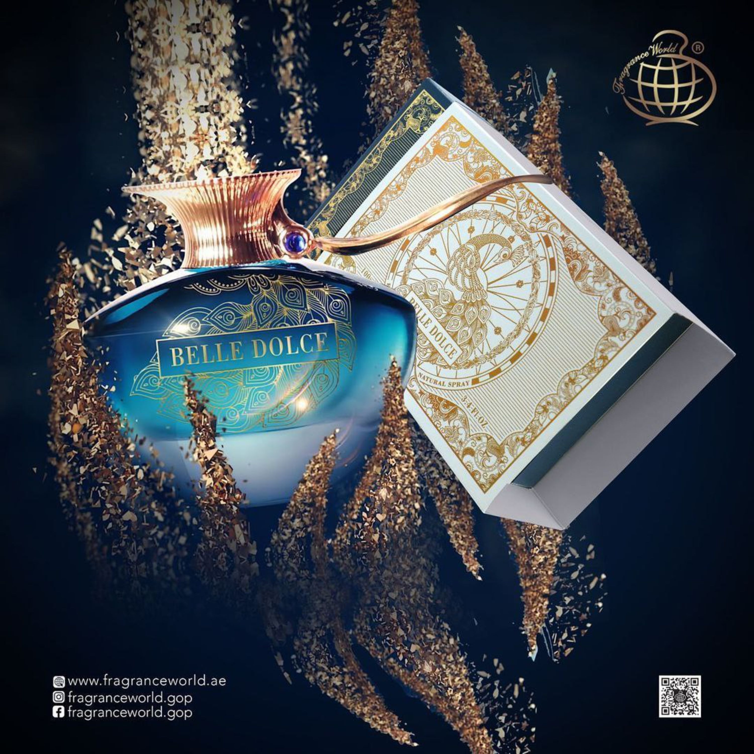 عطر ادکلن بلا دولچه فرگرانس ورد مشابه زرجف کورو( Belle Dolce Fragrance World)