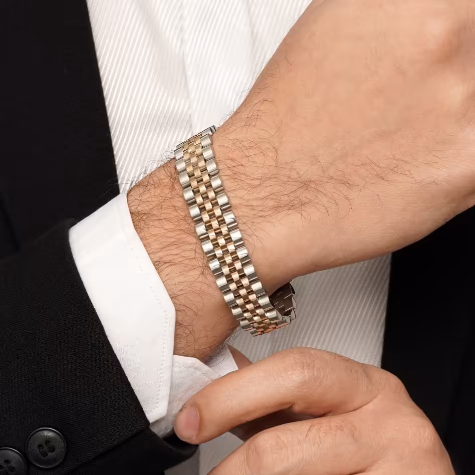 دستبند رولکس  استیل و کیفیت عالی