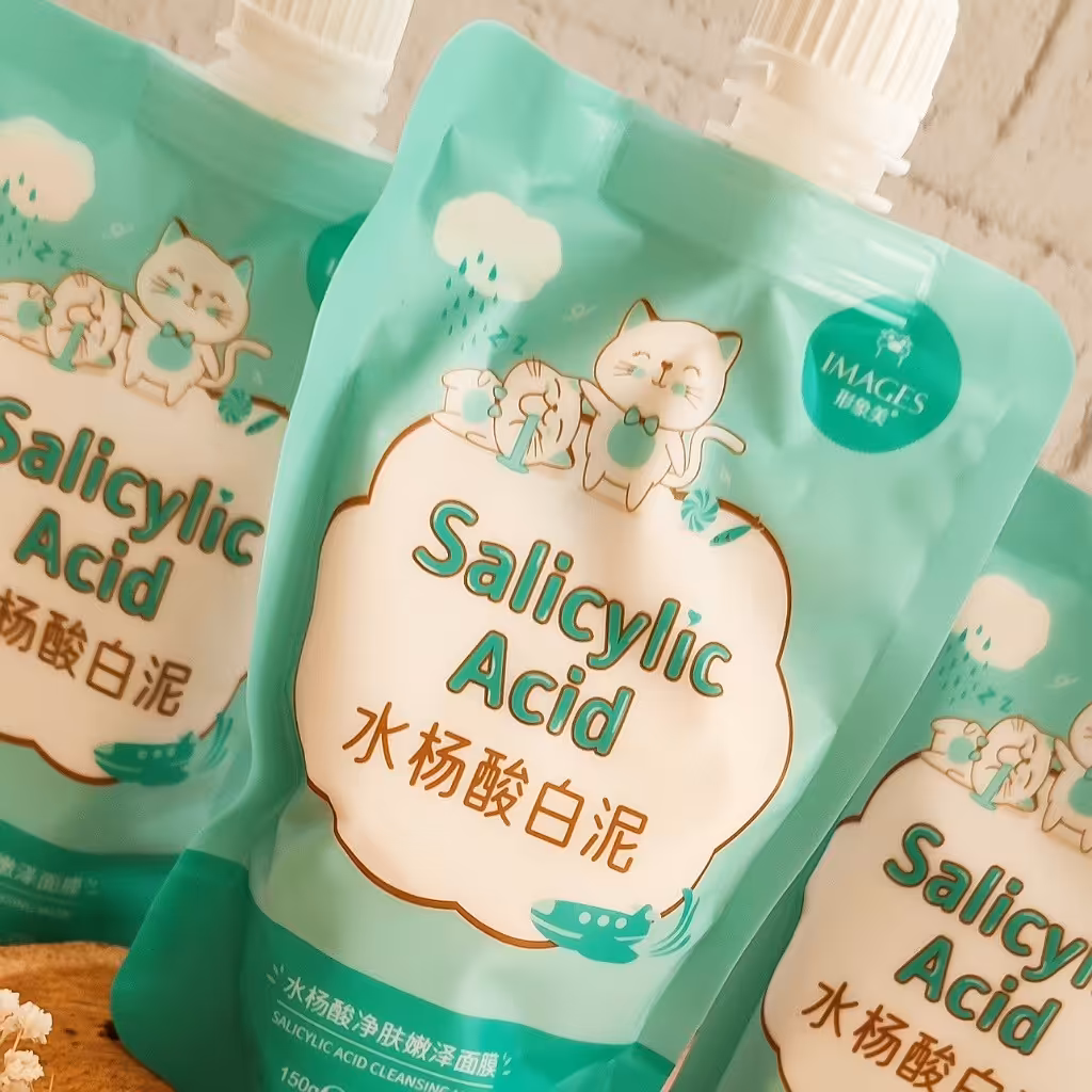 ماسک صورت ساندیسی سالیسیلیک اسید ایمیجز طرح گربه