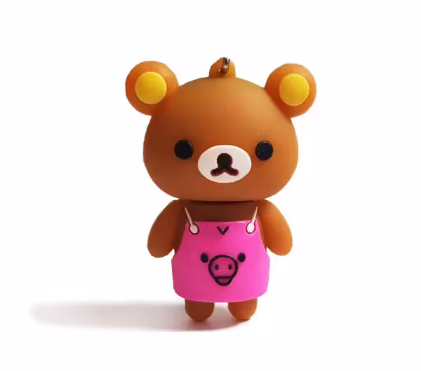 فلش مموری عروسکی خرس صورتی ظرفیت 32 گیگابایت