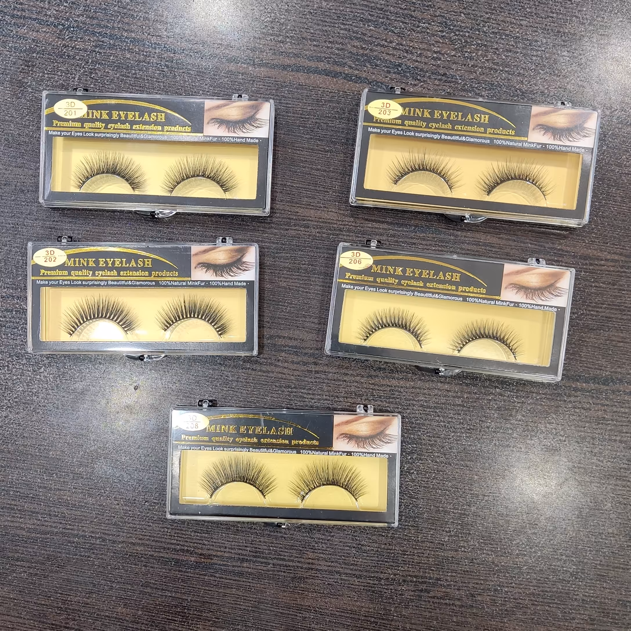 مژه مصنوعی ابریشمی سه بعدی(مژه 3D)