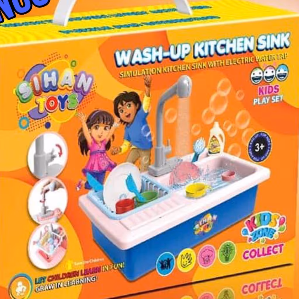 سینک ظرفشویی درجه یک با باتری قلمی