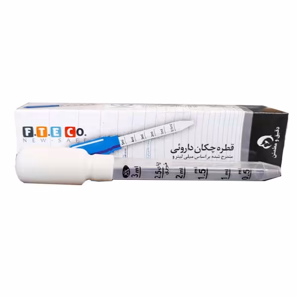 قطره چکان دارویی فناور طب اسپادانا مدل FTE CO 3ML