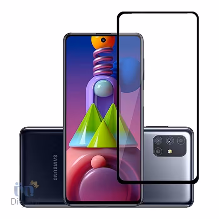 محافظ صفحه نمایش مدل Full Cover Tempered Glass سرامیکی مناسب برای گوشی سامسونگ مدل Galaxy M51