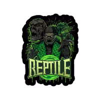 استیکر تزئینی موبایل طرح Reptile Mortal Combat مدل STM1038