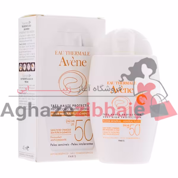 کرم ضد آفتاب مینرال اون بدون رنگ SPF50 حجم 40 میلی لیتر - فروشگاه آغاز زیبایی