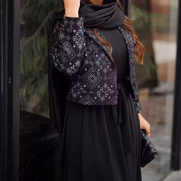 مانتو دوتیکه کت و سارافون جدید