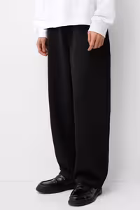شلوار مشکی مردانه زیاد اورجینال Bershka