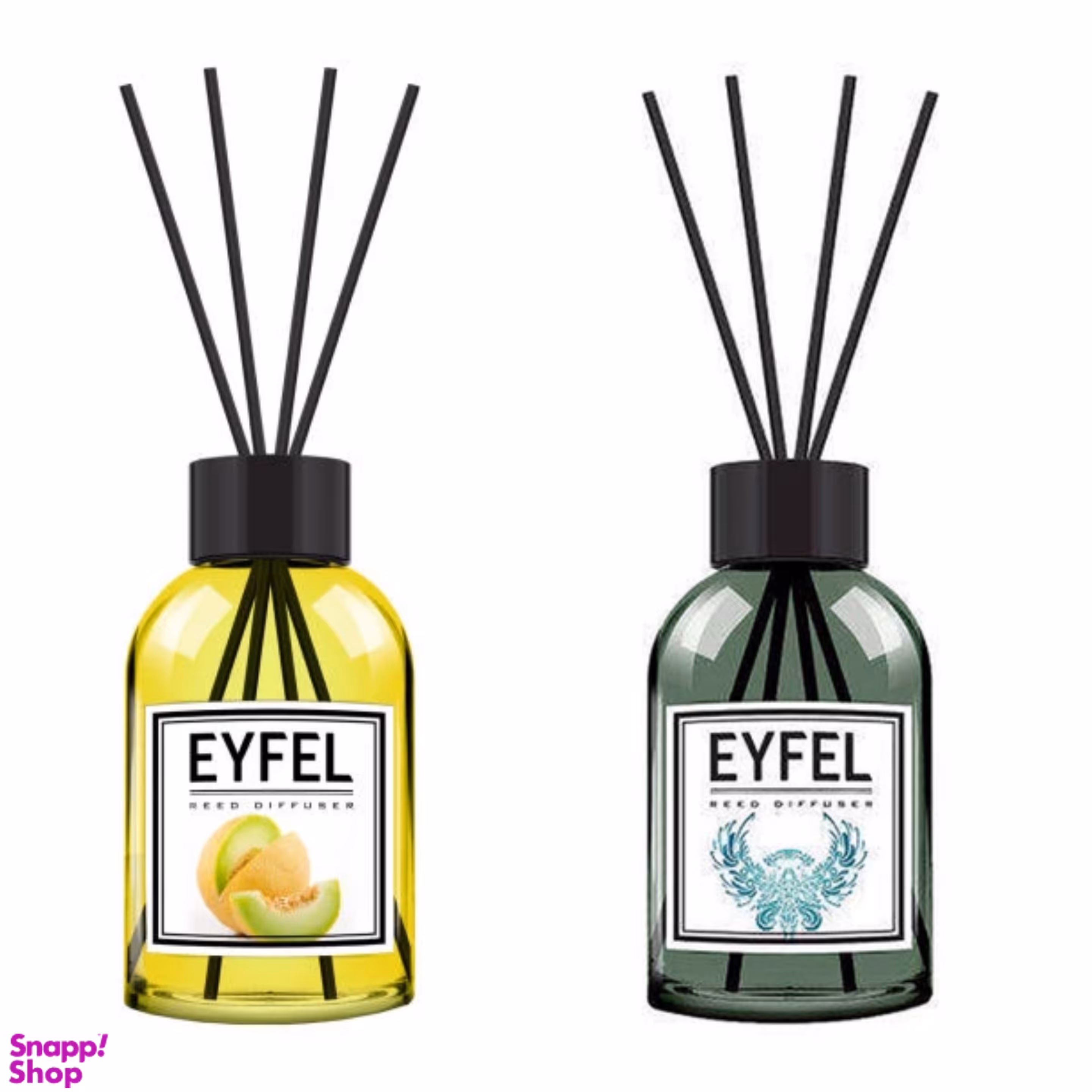 خوشبو کننده هوا ایفل مدل ملون و ملک آنجل حجم 120 میلی لیتر بسته 2 عددی