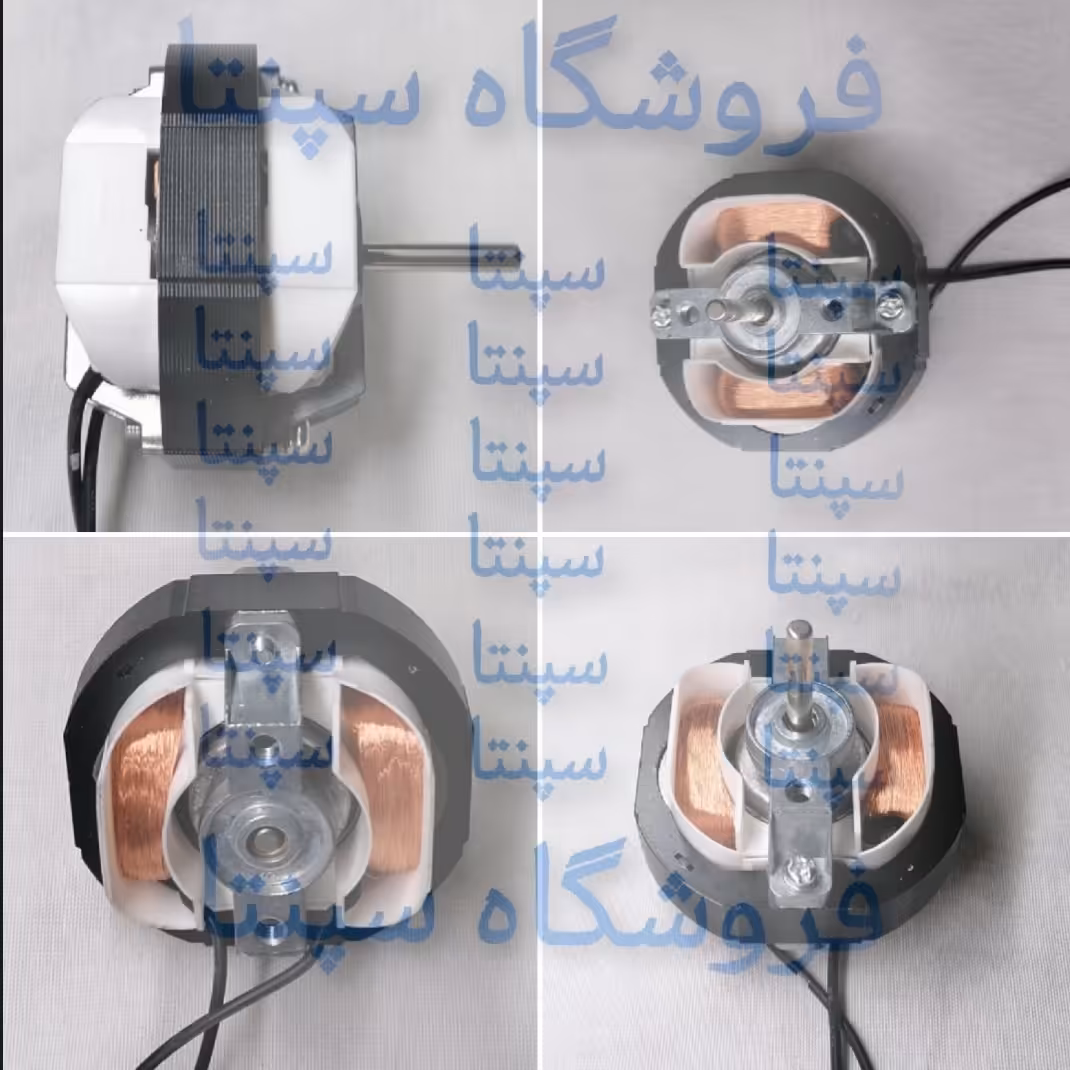 فن بخاری برقی پارس خزر ( موتور فن بخاری پارس خزر ) مطابق تصویر موتور بخاری برقی پارس خزر