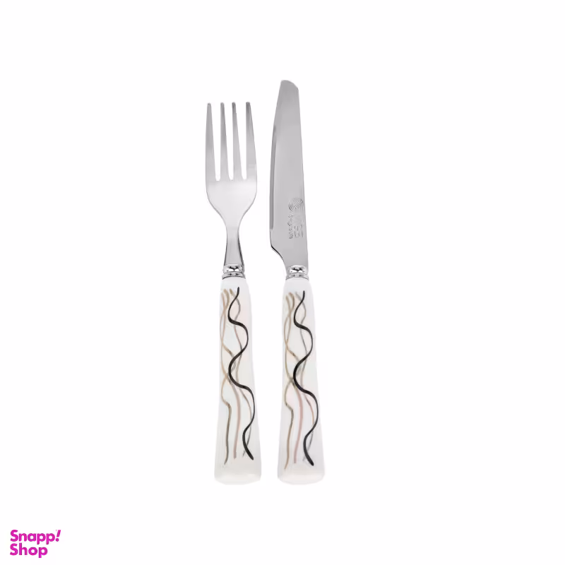 کارد و چنگال ام جی اس مدل سرامیکی