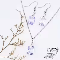 نیمست نگین مربع طرح جواهر کد 12719