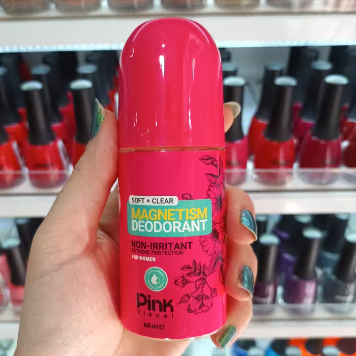 مام رولی پینک magnetism deodorant حجم 60 میل