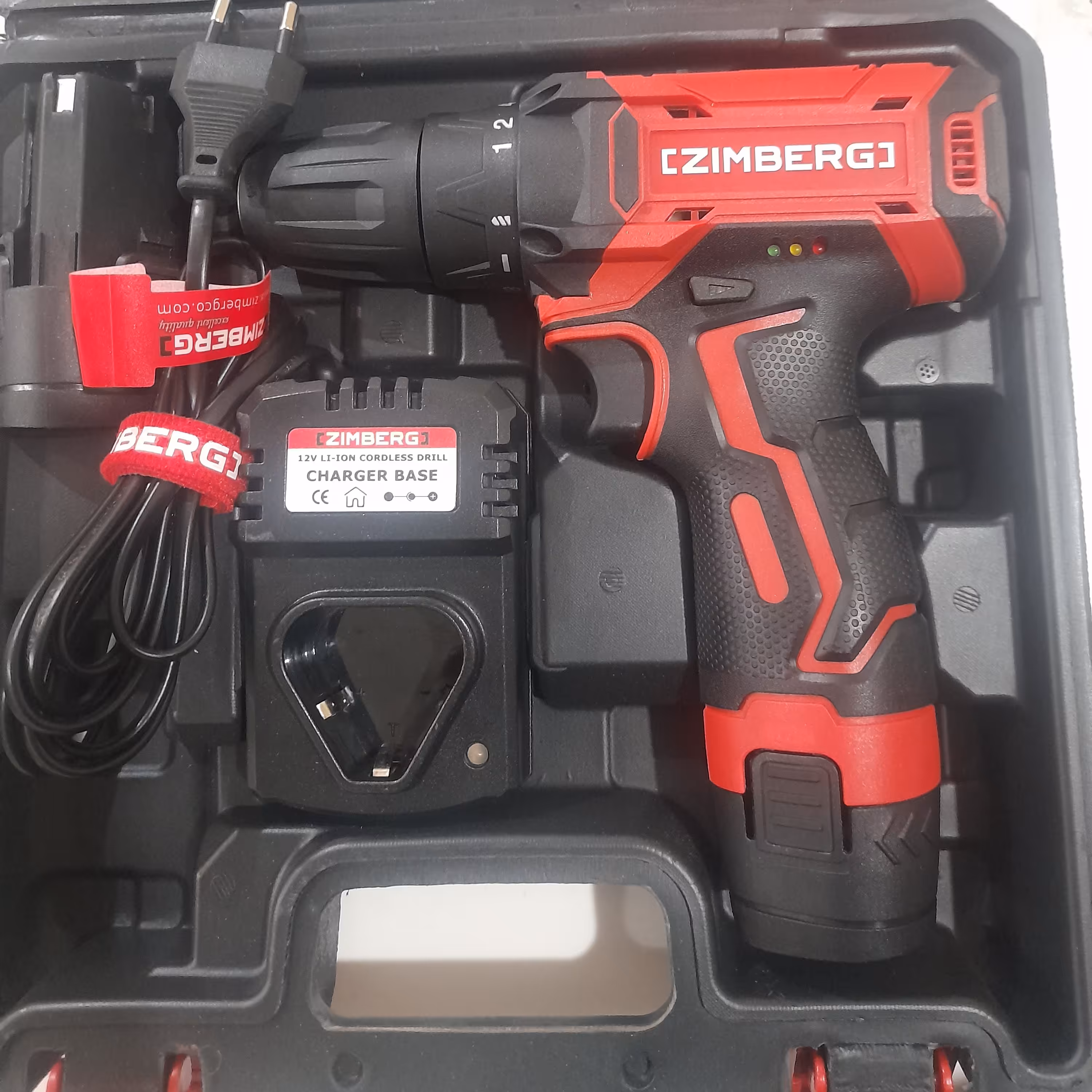 دریل شارژی  12 ولتی زیمبرگ pzl 2312 با 18 ماه گارانتی