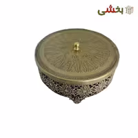 شکلات خوری آنتیک زمرد مدل درب فلزی کد 2090جدید