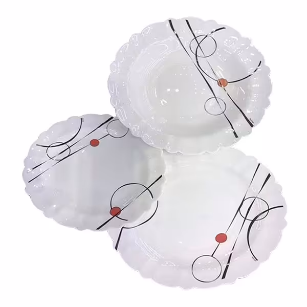 سرویس آرکوپال 25 پارچه مقصود طرح رویا قرمز - ارسال با پست تیپاکس (پس کرایه)