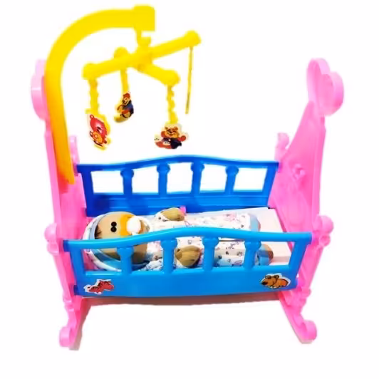 گهواره عروسک همراه عروسک