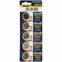 باتری سکه ای مکسل مدل CR2016 بسته 5 عددی