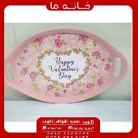 سینی پلاستیکی بیضی طرح رایکا
