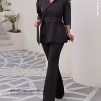 کت و شلوار زنانه ناتالیا(جنس مازراتی)شارژ شد