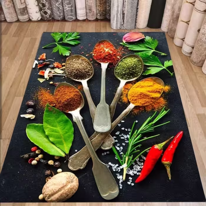 فرشینه  مخمل درجه یک پشت چرم استپ دار قابل سفارش در سایز دلخواه 