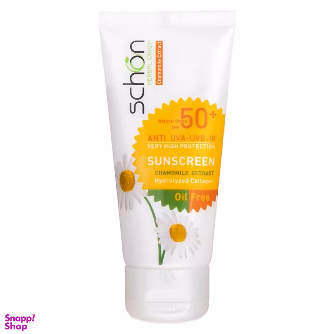 کرم ضد آفتاب شون با SPF50 مدل Chamomile Extract حجم 50 میلی لیتر
