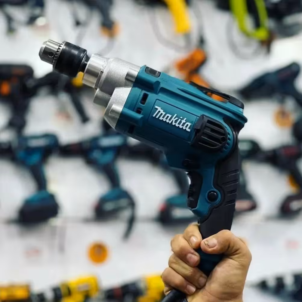 دریل ماکیتا برقی  گیربکسی نیم تنه فلزی مدل EL2035 چکشی