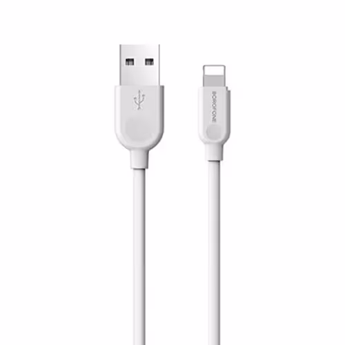 کابل تبدیل USB به لایتنینگ بروفون مدل BX14 طول 3 متر