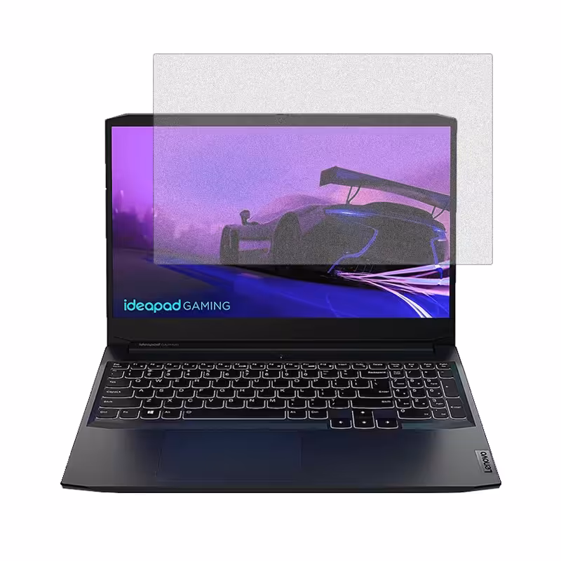 گلس لپ تاپ لنوو IdeaPad Gaming 3 مدل نانو هیدروژل مات برند راک اسپیس کد XL